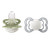 Nappar Supreme Glow 2-pack Silikon symmetrisk - Sage/Cloud