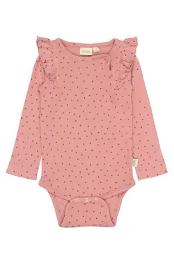 Sonja Långärmad Body - Dusty Rose Heart
