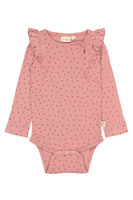 Sonja Långärmad Body - Dusty Rose Heart