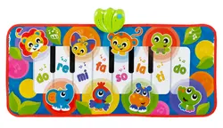 Jumbo Jungle Piano/Sparkmatta | Leksaker - Kreativ lek - Musikaliska leksaker | BabyMode
