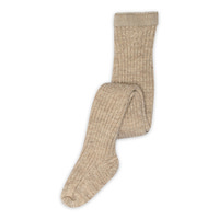Arien strømpebukser - Light brown melange