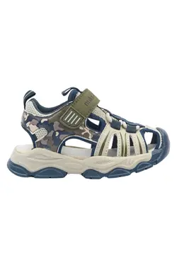 Sandal Mesh m. Velcro - Blue Nights | Barnskor - Sandaler - Sandaler med öppen tå | BabyMode