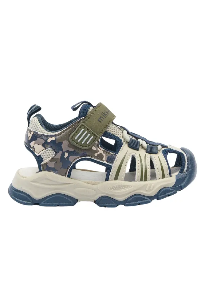 Sandal Mesh m. Velcro - Blue Nights - 30 | Barnskor - Sandaler - Sandaler med öppen tå | BabyMode