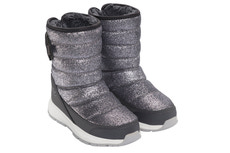 Viking Equip Glitter Warm WP Pull on Vinterkängor - Dark Grey