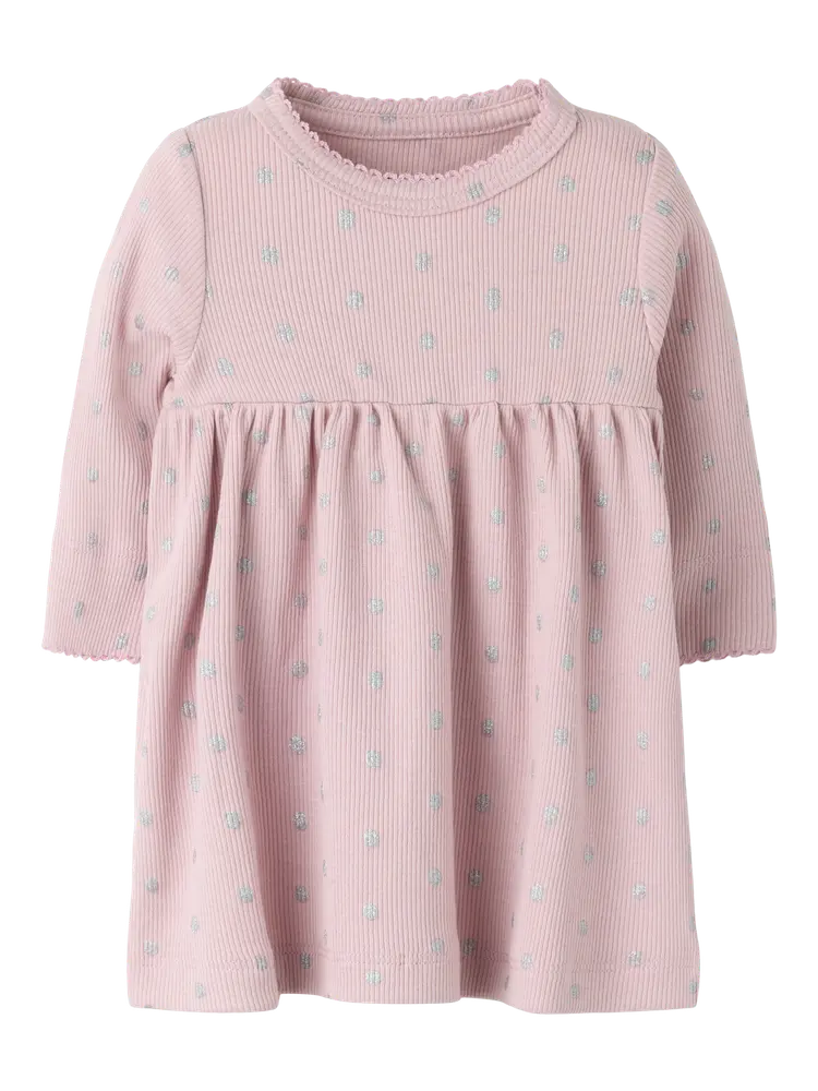 Name It Lona Klänning - Violet Ice - 80