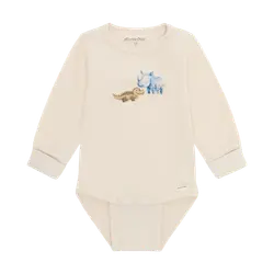 Långärmad Body - White Swan | Kläder - Bodys & overaller - Långärmad body | BabyMode