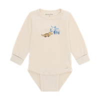 Långärmad Body - White Swan