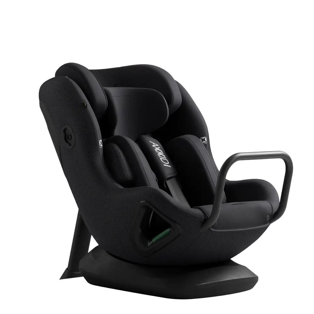 Axkid Minikid Core Bilbarnstol - Coastal Storm Black | Bilbarnstolar - Bakåtvända bilbarnstolar 9-36 Kg - Bakåtvända bilbarnstolar upp till 36 kg | BabyMode