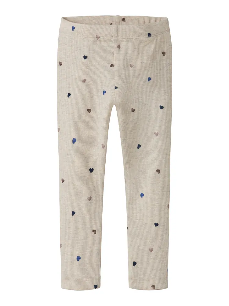 Leggings Nutti - Peyote Melange - 92 | Barnkläder - Underdelar - Leggings | BabyMode