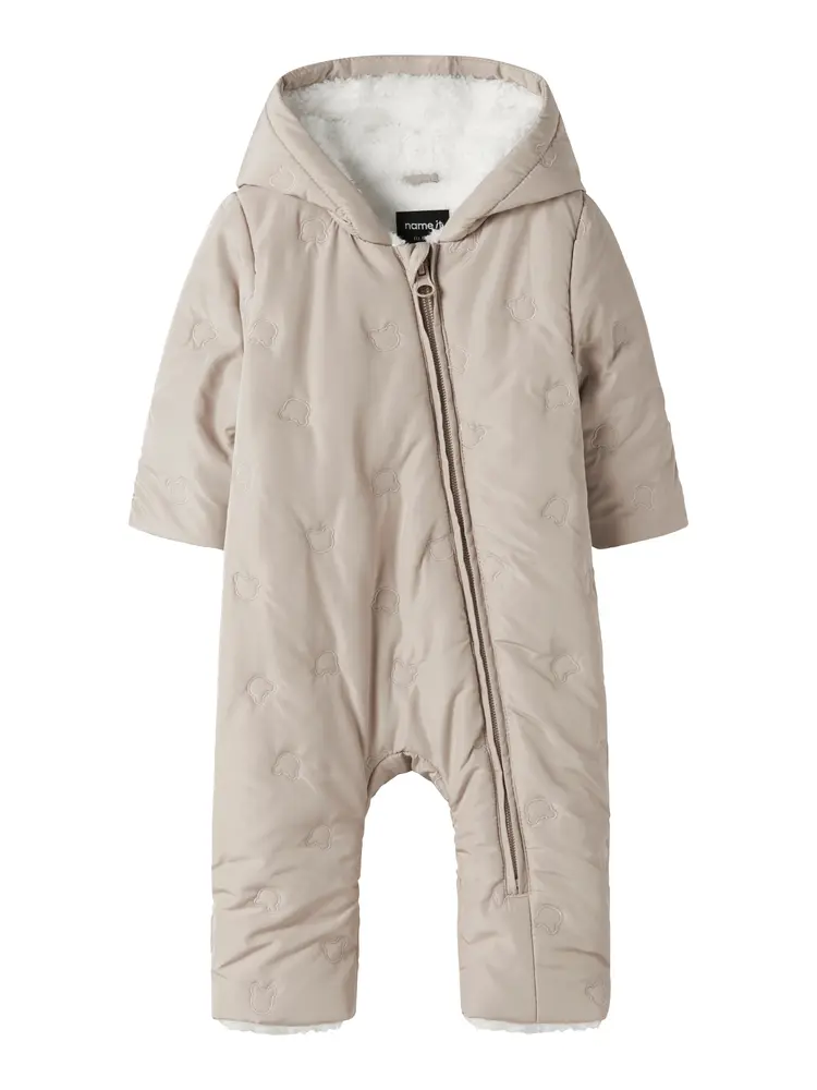 Name It Masoft Vinteroverall - Pure Cashmere - 74/80