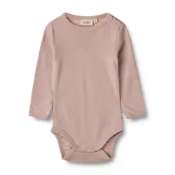 Lucca Body Ull - Dry Rose | Kläder - Ull - Ullbodys | BabyMode