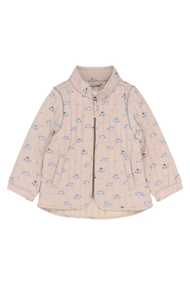 Ever Termo Jacka - Oxford Tan Boat AOP - 86 CM | Barnkläder - Toppar - Jacka | BabyMode