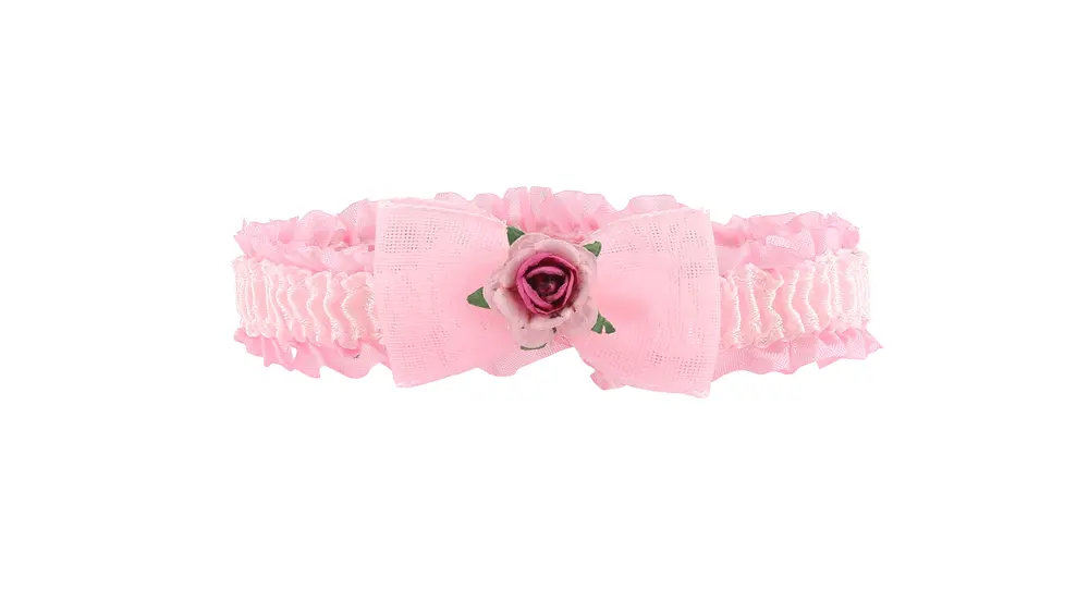 Hårband - Ljusrosa - One-Size | Barnkläder - Temakläder - Dopklänningar, set & tillbehör | BabyMode