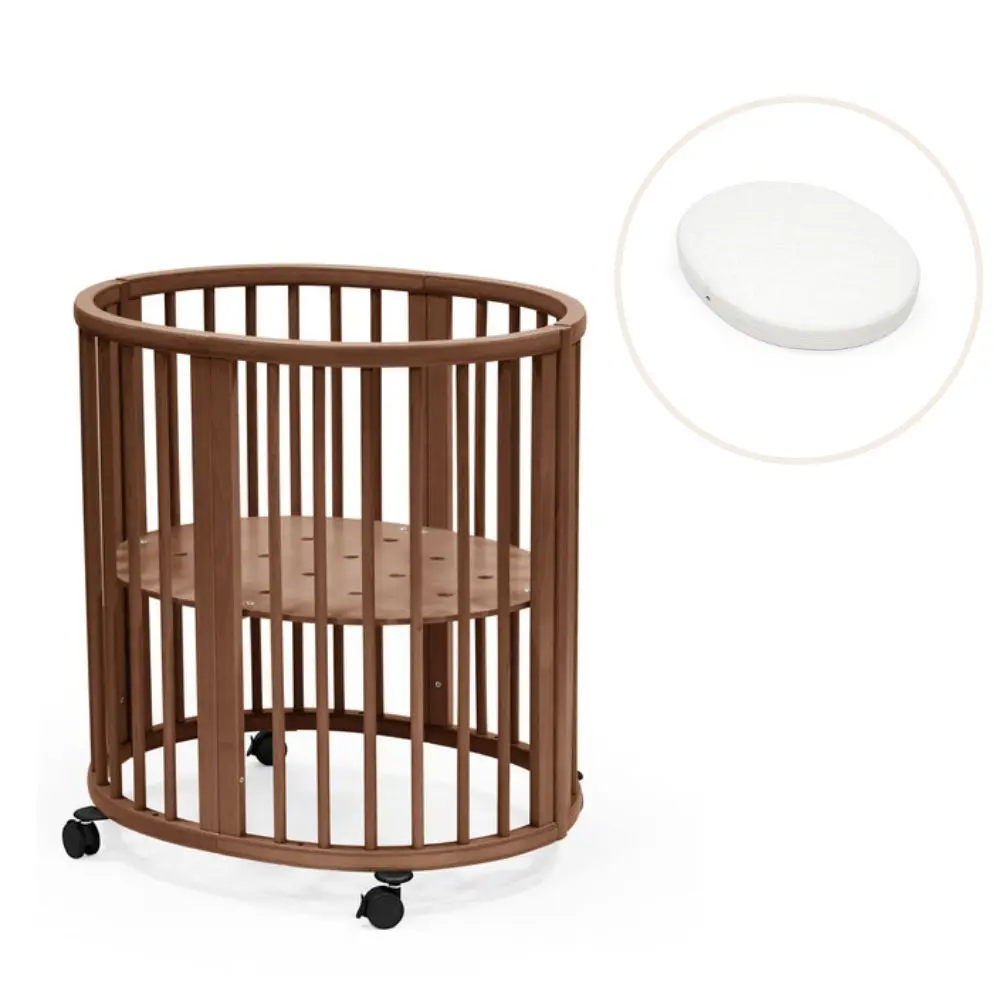 Stokke&reg; Sleepi Mini V3 Spj&auml;ls&auml;ng Med Madrass - Warm Brown