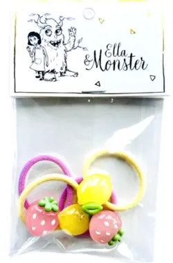 Hårsnoddar Strawberries And Lemons | Kläder - Temakläder - Festkläder & tillbehör - Håraccessoarer | BabyMode