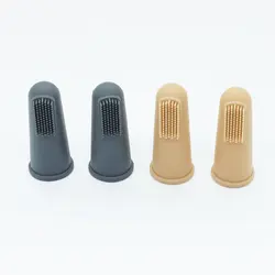 Fingertandborste - Grey/Yellow | Baby & Barn - Sköta - Hälsa & hygien | BabyMode