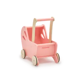 Modern Dockvagn - Rosa | Leksaker - Dockor & figurer - Dockvagnar & sängar | BabyMode