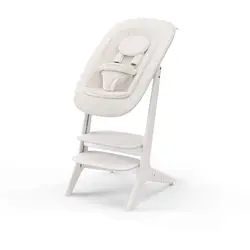 Lemo Platinum Matstol 4in1 Set - Vit | Baby & Barn - Äta - Barnstolar & tillbehör - Barnstolar med tillbehör | BabyMode