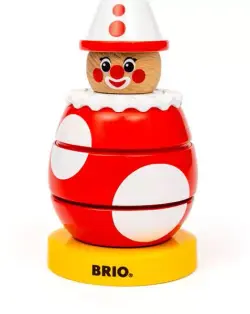 Snurrande clown 30237 | Leksaker - Babyleksaker - Träleksaker | BabyMode
