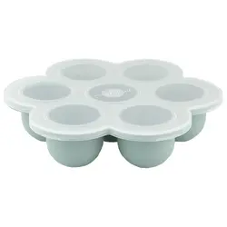 Portionsform Med Lock 7-fack - Smoke Green | Baby & Barn - Äta - Matlådor & vattenflaskor | BabyMode