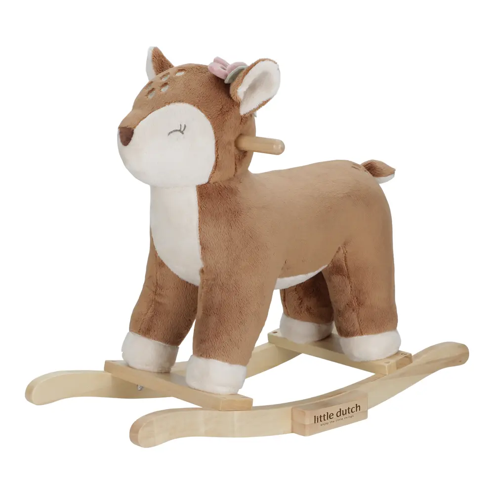 Gunghäst Fairy Garden - Brun | Leksaker - Babyleksaker - Hoppdjur & gunghästar | BabyMode