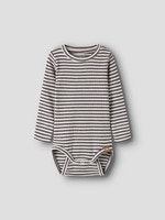 Name It Berro R Långärmad Body - Chocolate Plum