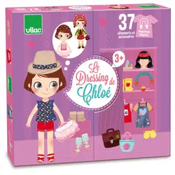 Påklædningsdukke - Magnetisk | Leksaker - Kreativ lek - Magnetiskt lekset | BabyMode