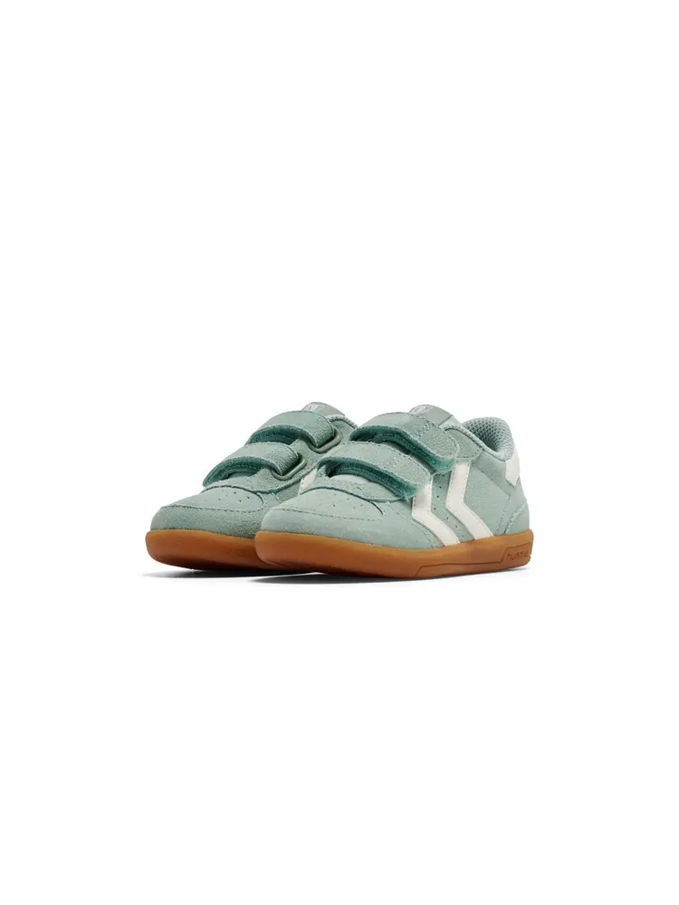 Victory suede infant - Frosty green - 26 | Barnskor - Sneakers - Sneakers med kardborre | BabyMode