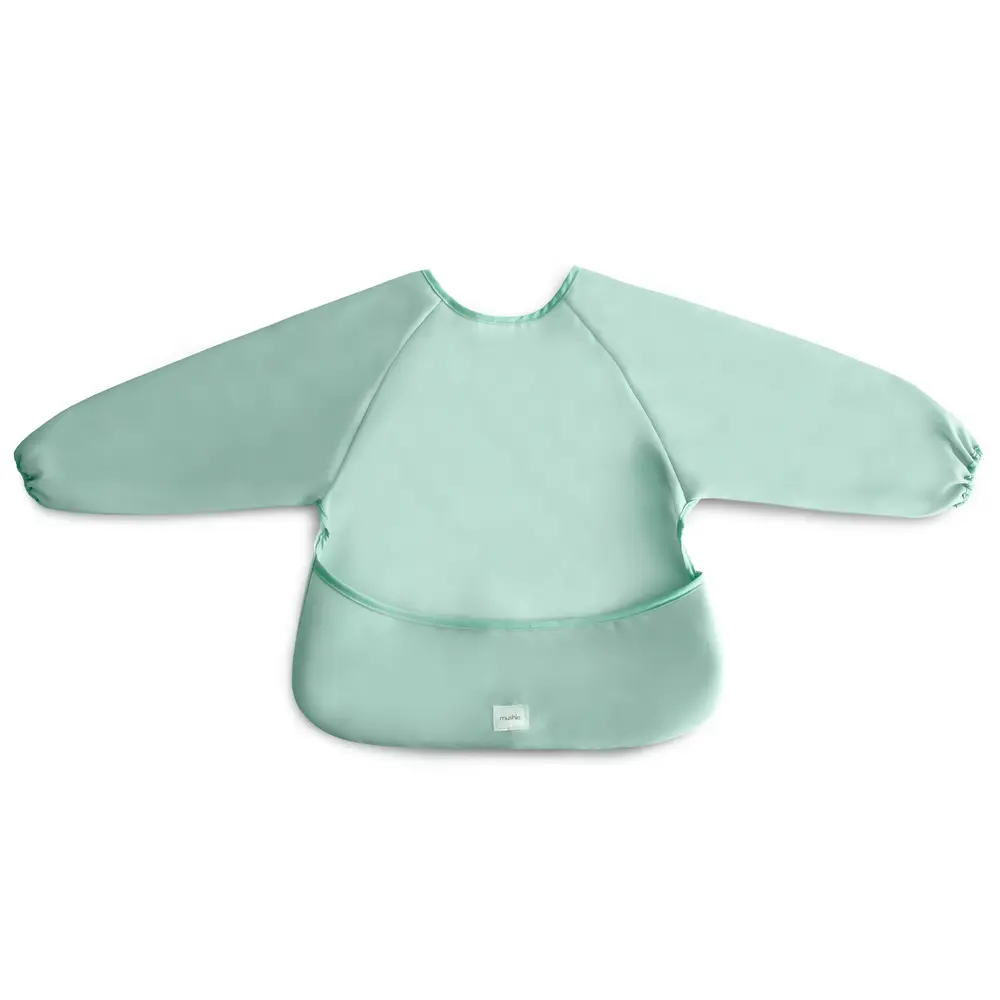 Långärmad haklapp - Roman Green | Baby & Barn - Äta - Haklappar | BabyMode