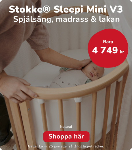 Stokke sleepi mini v3 paket endast 4749 kr