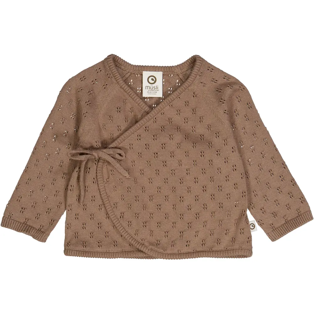 Cardigan - Walnut - 50 | Barnkläder - Toppar - Koftor, västar & tröjor | BabyMode