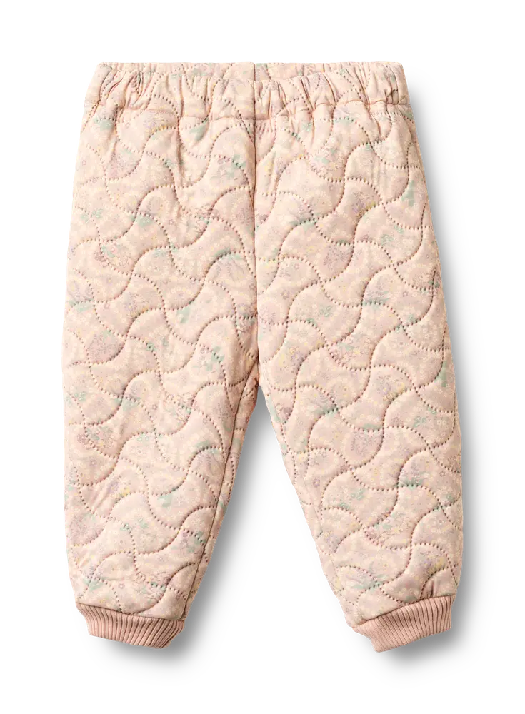 Wheat Termobyxor Alex - Heart flowers - 86 | Barnkläder - Ytterplagg - Termokläder | BabyMode