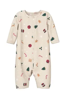 Vismas nattlinne - Whitecap Gray | Kläder - Bodys & overaller - Jumpsuit utan fot | BabyMode