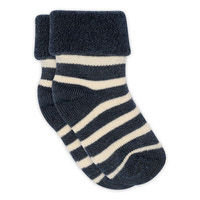 Elis Baby Strumpor - Dark Denim Melange