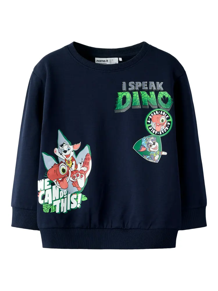 Name It Jak Paw Sweatshirt - Navy Blazer - 98