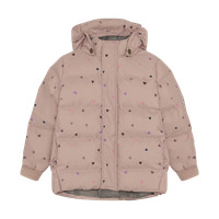 En Fant Jacka Quilted M. Tryck - Adobe Rose