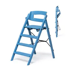 Kaos Klapp Matstol I Återvunnen Plast - Blå | Baby & Barn - Äta - Barnstolar & tillbehör - Barnstolar utan tillbehör | BabyMode