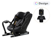 Axkid ONE 3 Bilbarnstol inkl. Sparkskydd – Coastal Storm Black