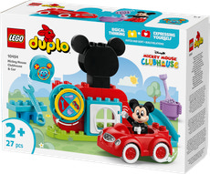 Mickeys klubhus og bil 10454