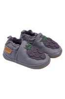 Mikk-Line Läderslippers 3D - Blackberry