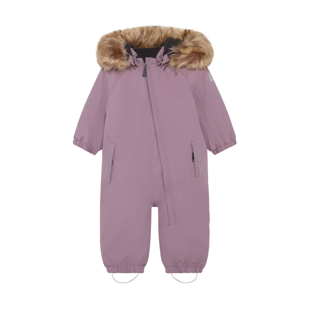 Color Kids Vinteroverall M. Fake Fur - Toadstool - 80