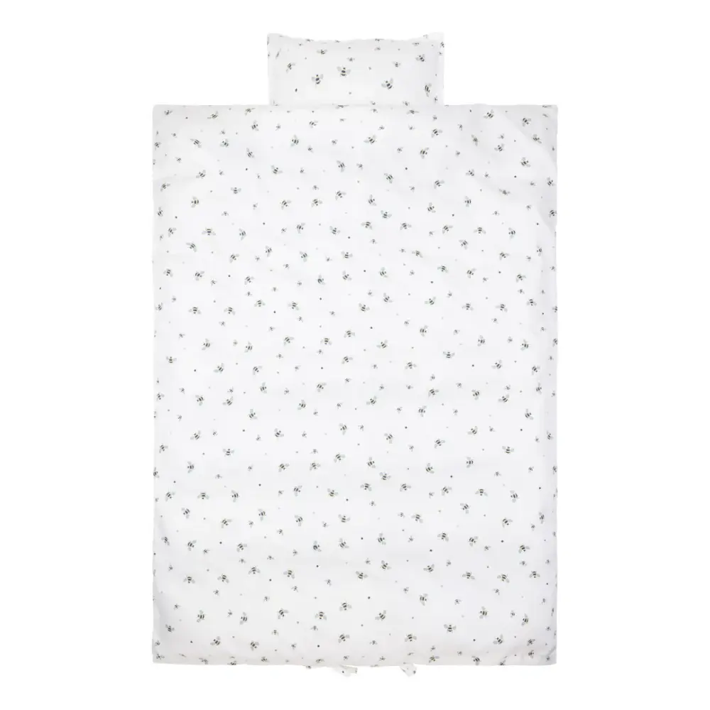 Junior Bäddset - Honey Bee Happy | Barnrum - Textilier - Sängkläder - Junior sängkläder | BabyMode