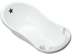 Badbalja Star Med Propp - Vit | Baby & Barn - Sköta - Badkar & badtillbehör | BabyMode