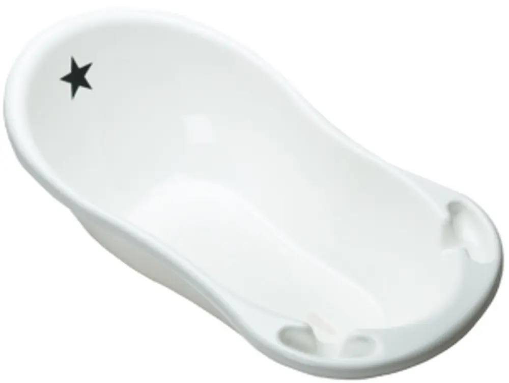 Badbalja Star Med Propp - Vit | Baby & Barn - Sköta - Badkar & badtillbehör | BabyMode
