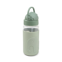 Sugrörsflaska Easy-grip Elphee - Green