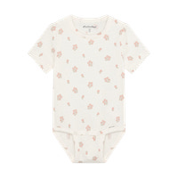 Kortärmad Body m. Tryck - Vanilla Ice