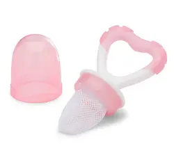 Smaknapp och Bitring Flavorillo 2-i-1 - Rosa | Baby & Barn - Äta - Smaknappar | BabyMode