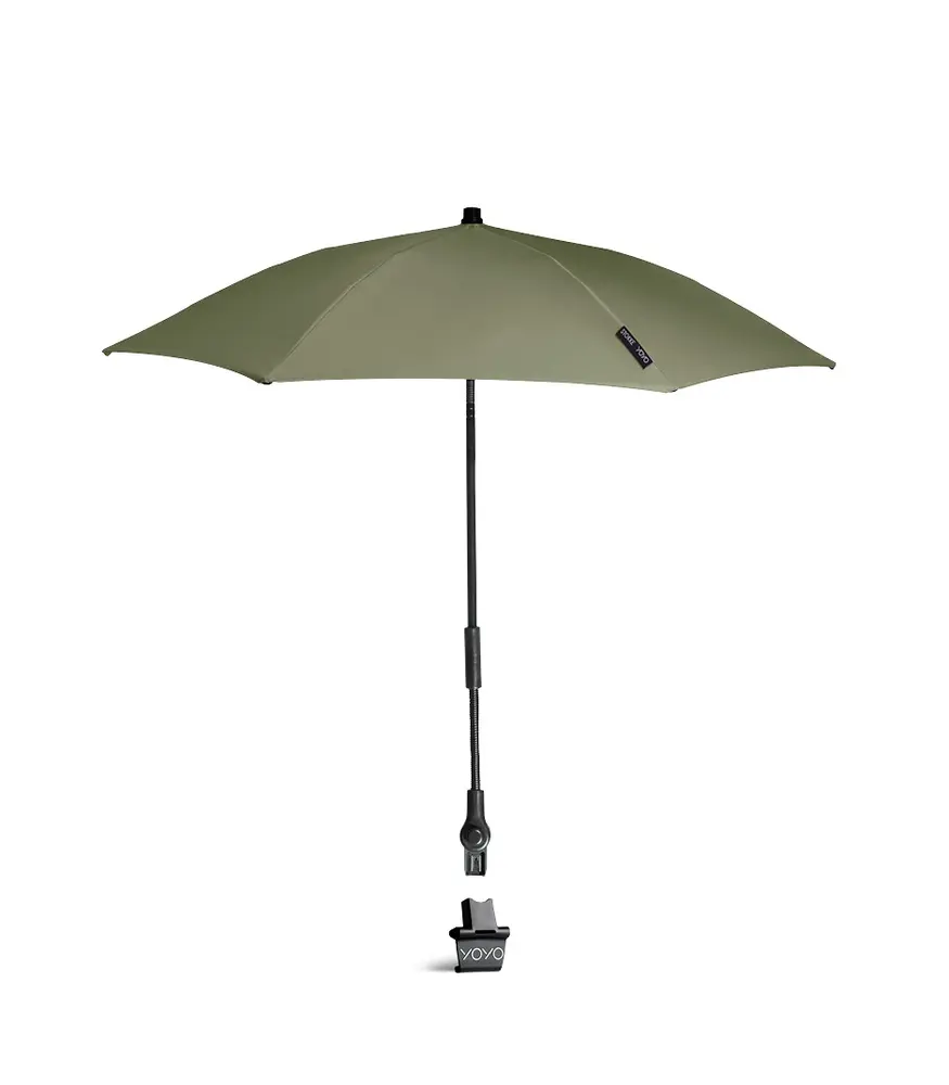 Stokke® Yoyo Parasoll - Olive | Barnvagnar - Barnvagnstillbehör - Parasoll & suffletter | BabyMode