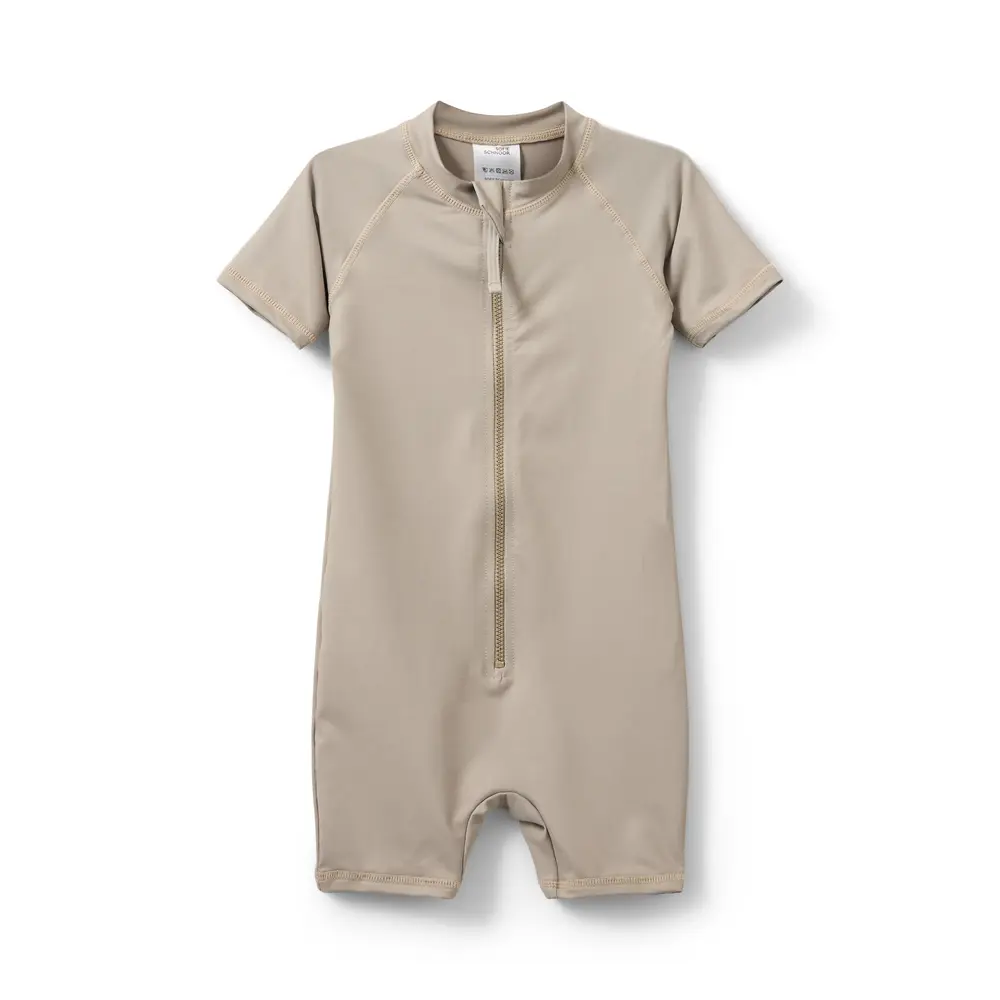 Sofus UV-dräkt - Soft Beige - 74 | Barnkläder - Badkläder - Baddräkter & bikinis | BabyMode