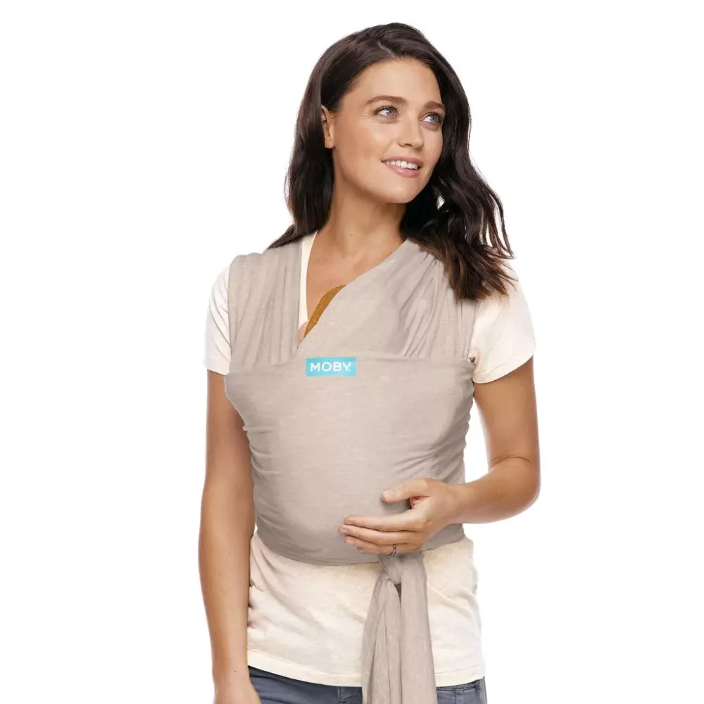 Moby Elements Bärsjal - Taupe | Baby & Barn - Bärselar & bärsjalar - Bärsjalar | BabyMode